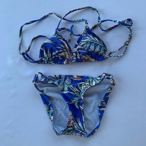 Bikini Set- Blue Swimsuit Set